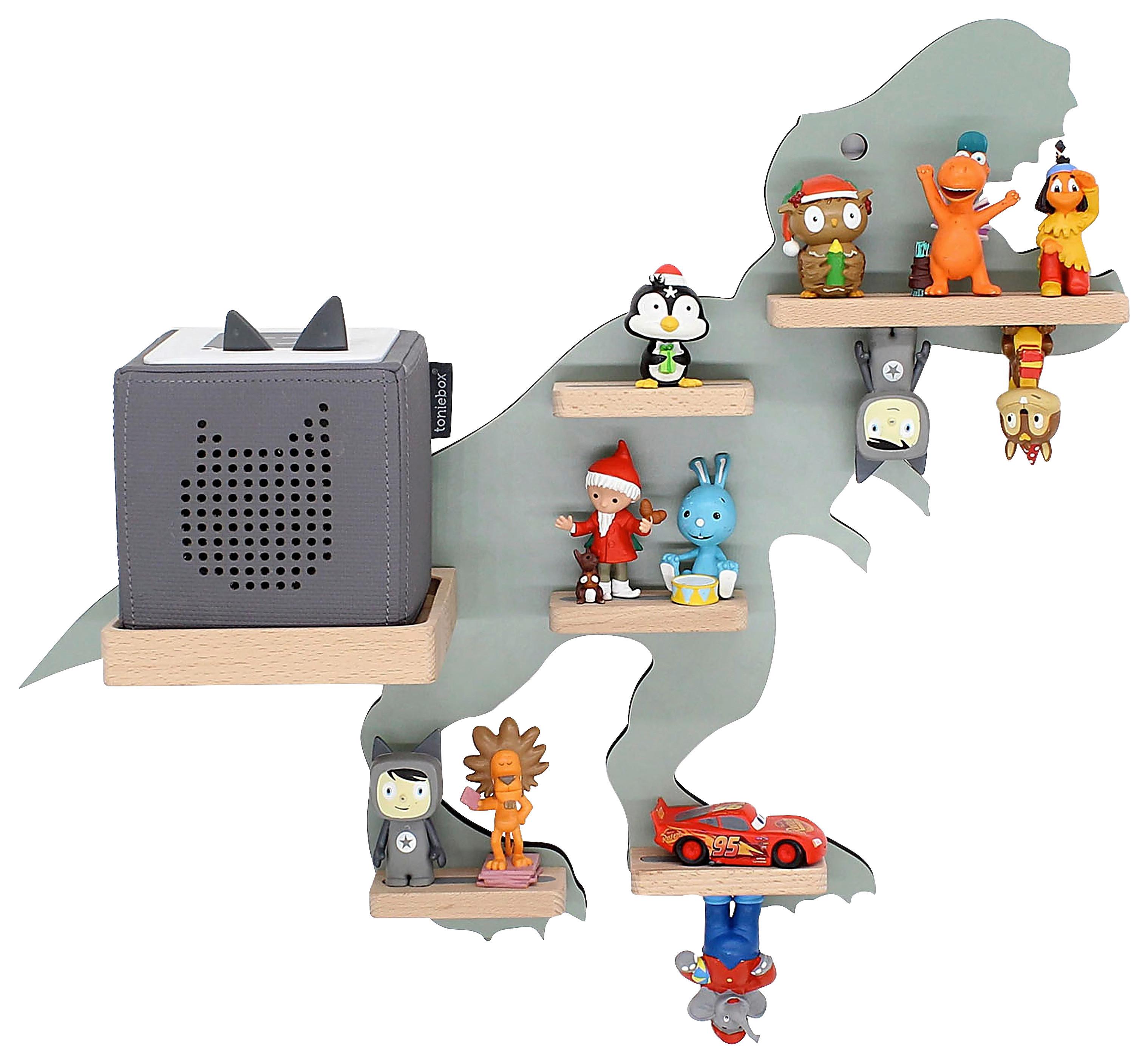 Kinderregal Boarti Grün B: 52 Cm - Grün, MODERN, Holzwerkstoff (52/44/19cm) - MID.YOU