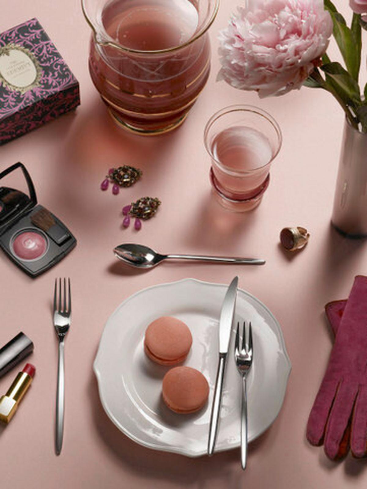 sada príborov OLIVIA - farba ušľachtilej ocele, Basics, kov (25,5/7/5,3cm) - Pintinox