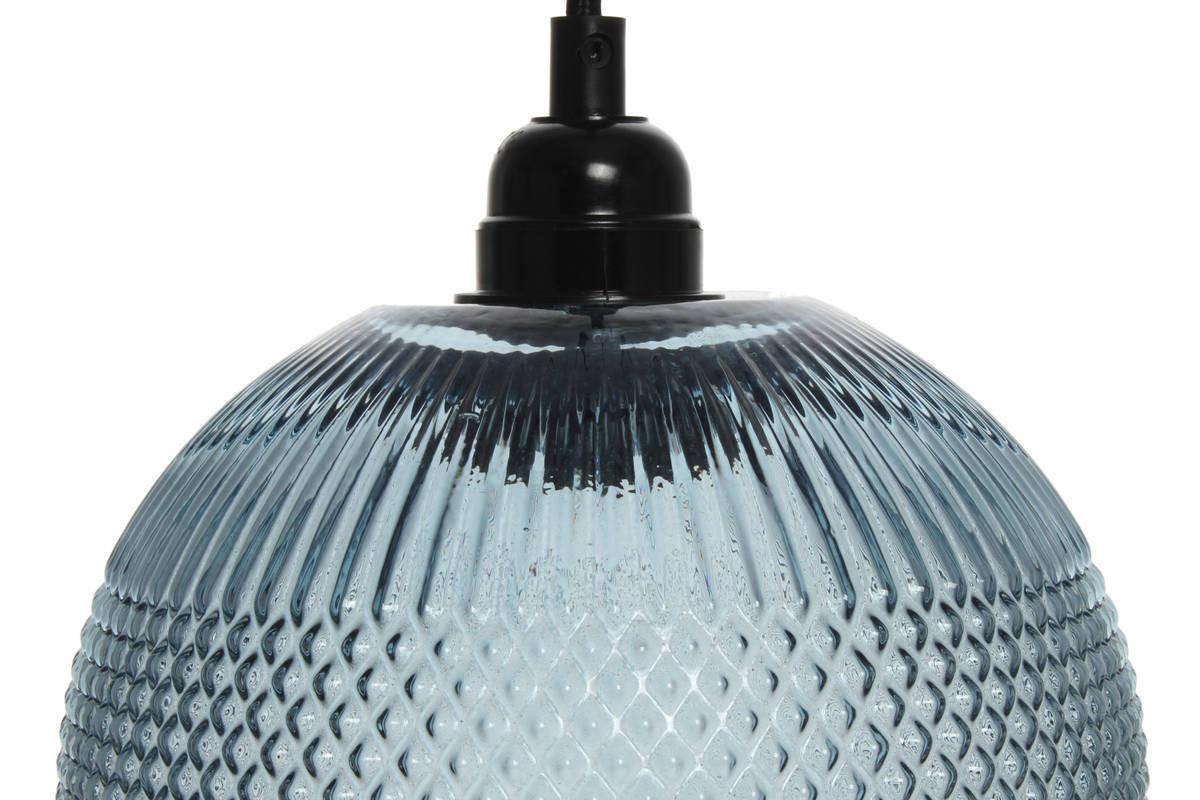 Hängeleuchte Proxima H: 21 Cm 1-Flammig - Blau, Trend, Glas (19/21/19cm) - Kayoom