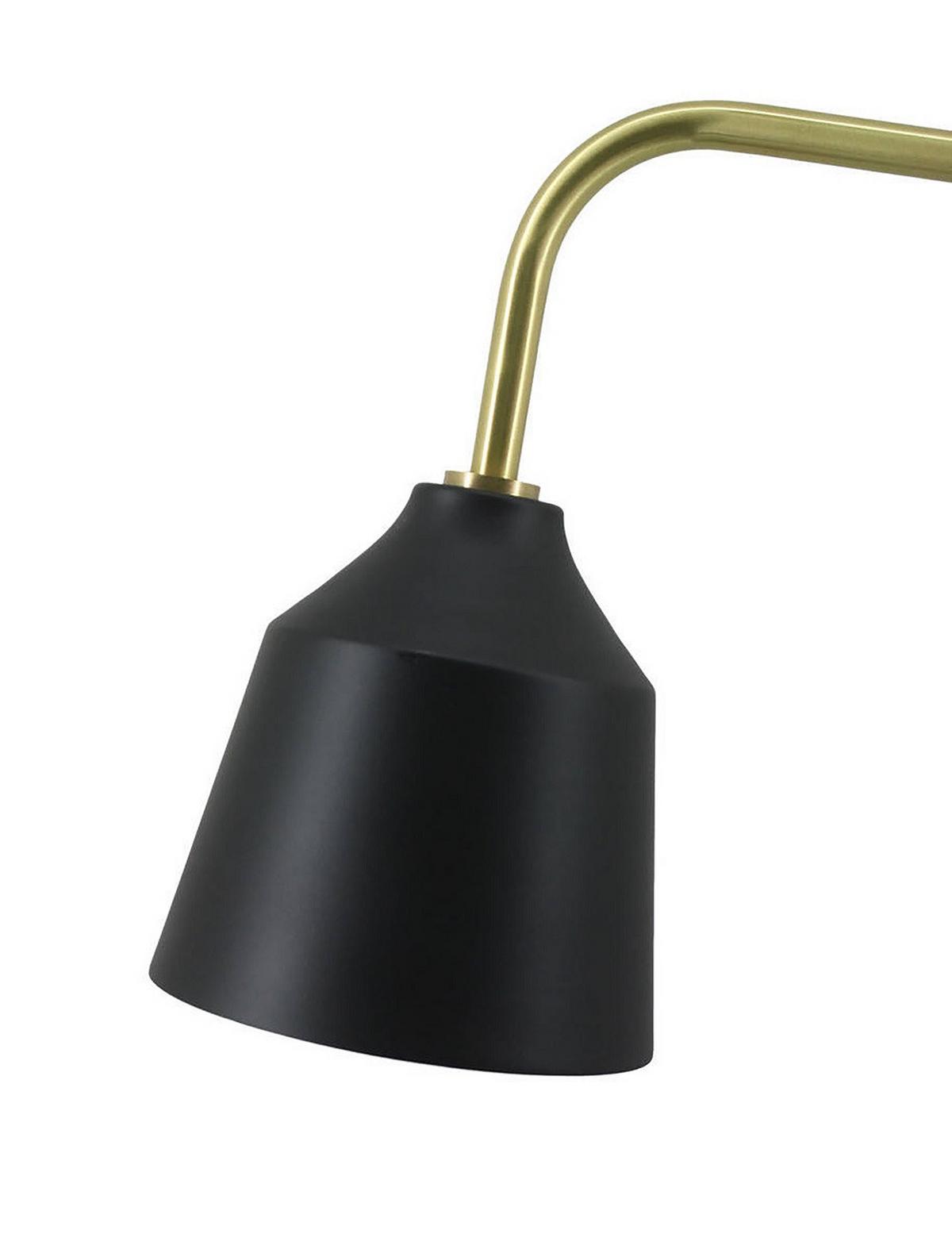 Tischleuchte Carisa 387 Schwarz B: 18 cm - Trend (47/18/69cm) - Kayoom