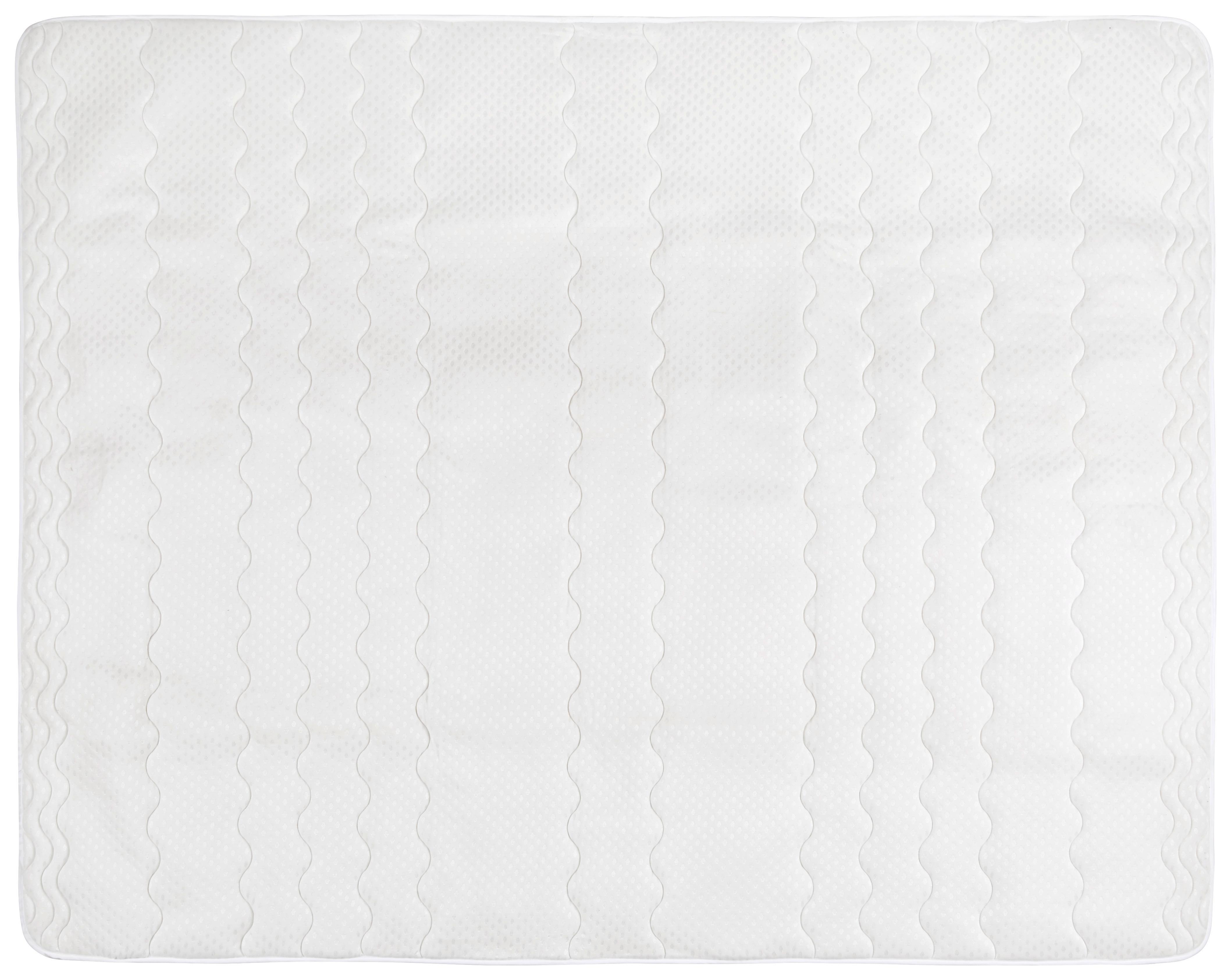 Podložka/chránič Matrace Visco, 180/200cm, Bílá - bílá, textil (180/200cm) - Nadana