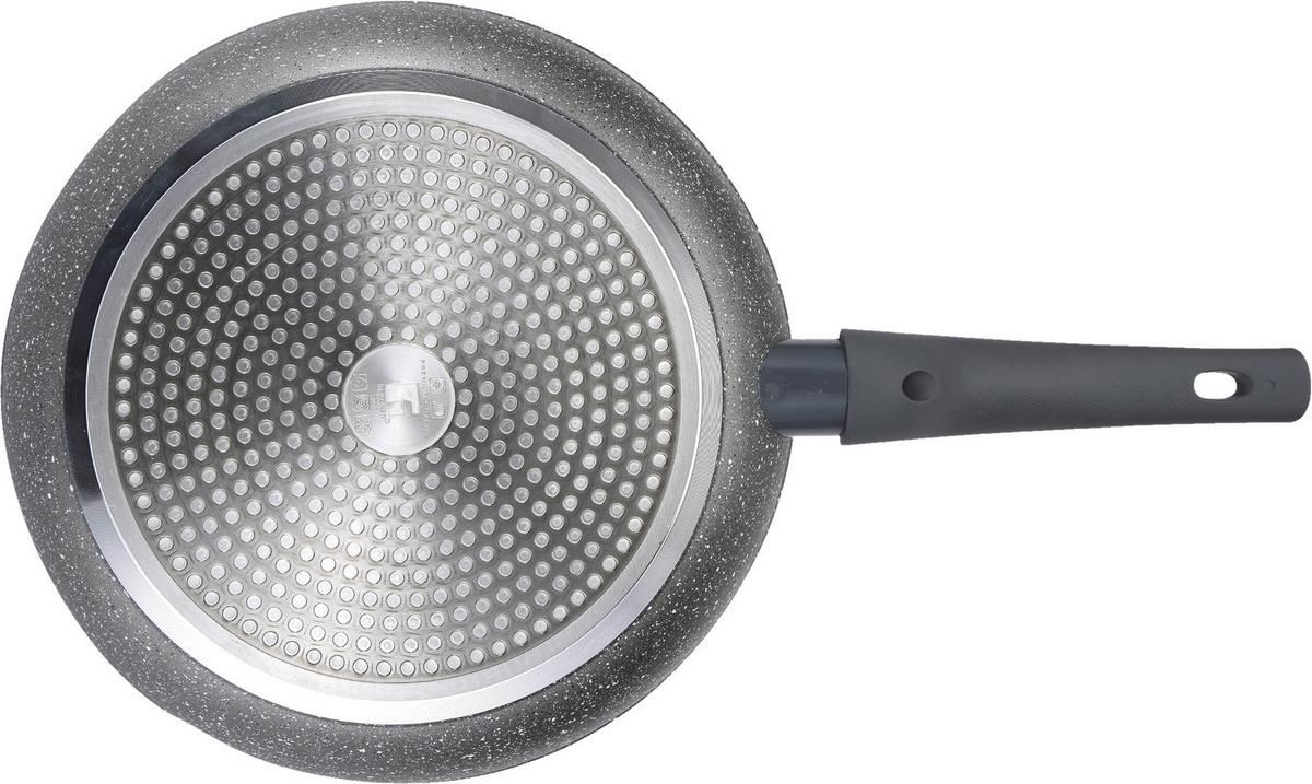 Bratpfanne Orion D: 28 cm Aluminium Antihaftbeschichtet - Dunkelgrau, Basics, Kunststoff/Metall (28cm)