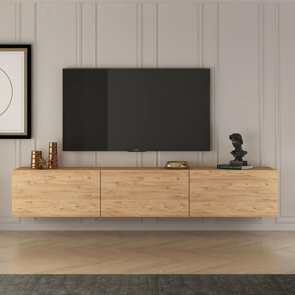 LOWBOARD West Kieferfarben B: 150cm - Kieferfarben, Design, Holzwerkstoff (150/30/32cm) - MID.YOU
