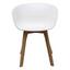 Stuhl-Set Noan 4-Er Set Weiß - Naturfarben/Weiß, MODERN, Holz/Kunststoff (60/78,5/44cm) - Livetastic Stuhl-Set Noan 4-Er Set Weiß - Naturfarben/Weiß, MODERN, Holz/Kunststoff (60/78,5/44cm) - Livetastic