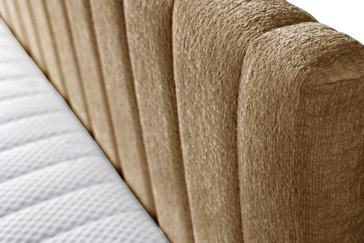 Schlafsofa Roma, Gelb B: 212 Cm - Gelb/Schwarz, Design, Holz/Holzwerkstoff (212/83/99cm) - MID.YOU