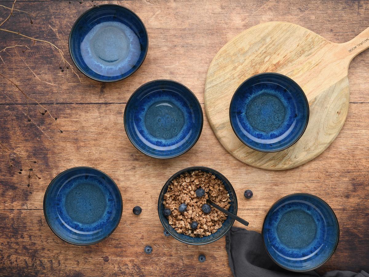 Müslischalenset 21553 Nordic Fjord Blue - Hellblau, Trend, Keramik - Creatable