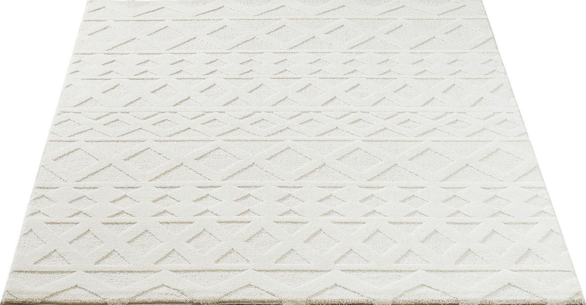 Läufer Elio - Beige/Creme, KONVENTIONELL, Textil (80/300cm)