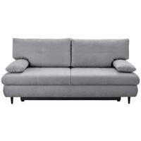 Schlafsofa Virgo - Dunkelgrau/Schwarz, KONVENTIONELL, Textil (212/97/105cm) - MID.YOU