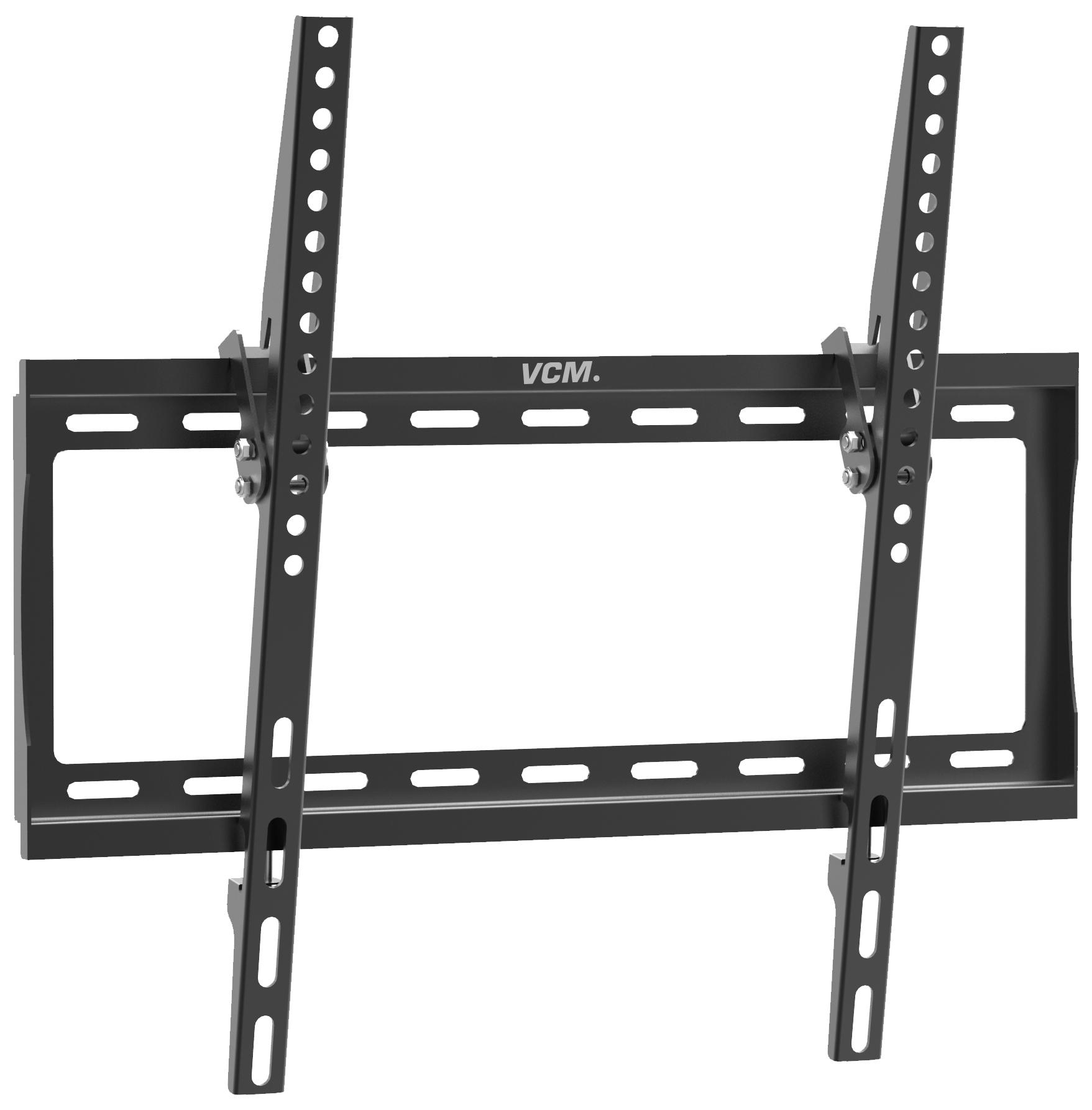 TV-Wandhalterung Bis 55“ Neigbar B-Fn 400 Max. 25 kg - Schwarz, Basics, Metall (46/42/3cm) - MID.YOU