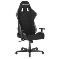Gamingstuhl Formula Grau/Schwarz B: 70cm - Schwarz/Grau, KONVENTIONELL, Kunststoff/Textil (70/129/70cm) - Dxracer