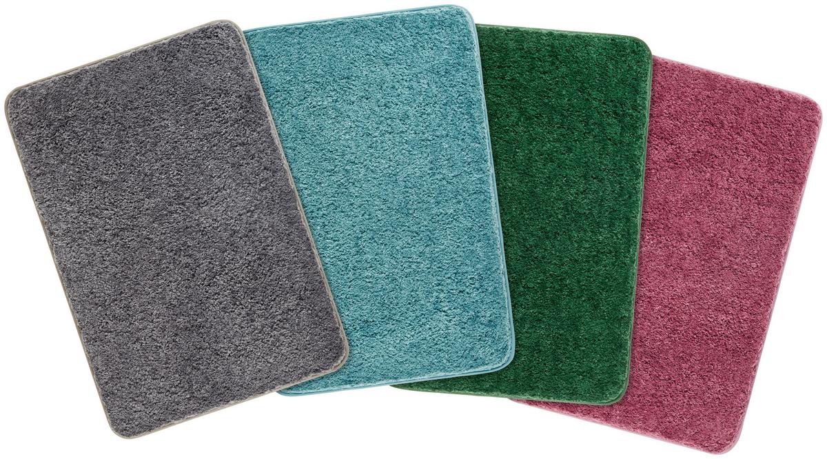 Badematte Chiara - Anthrazit, MODERN, Textil (70/120cm) - Luca Bessoni
