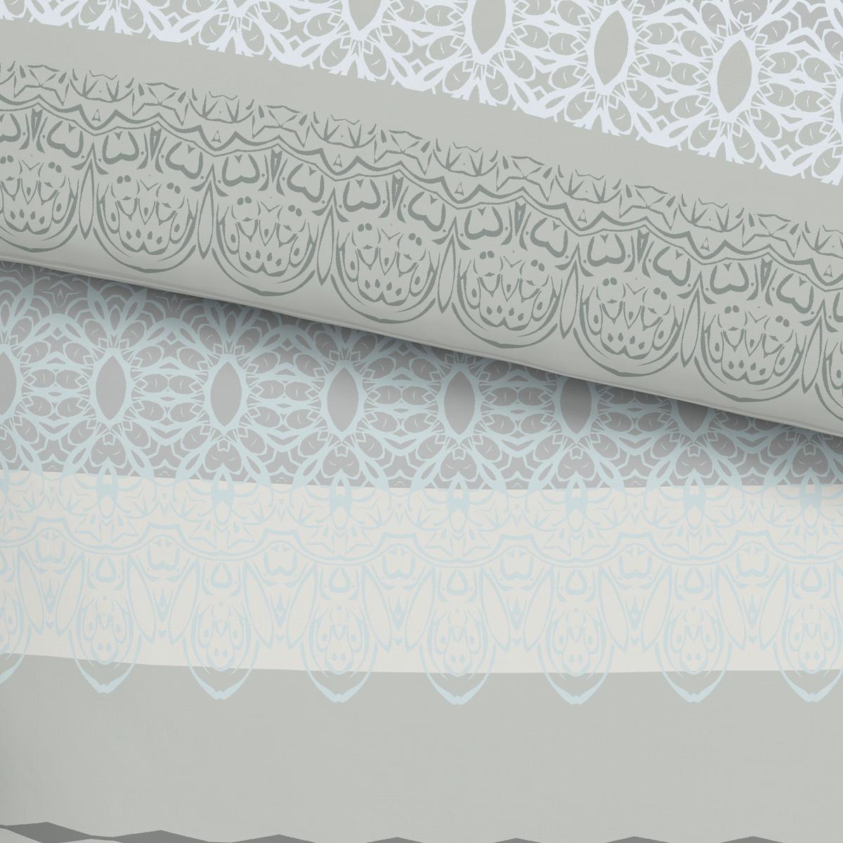 Bettwäsche 140x200 cm Silvana Beige - Beige, LIFESTYLE, Textil - Story of Nature