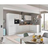 Eckküche Turin Weiß/Eiche Dekor 340x175 cm - Weiß/Eiche Artisan, Basics, Holzwerkstoff (340/175cm) - MID.YOU