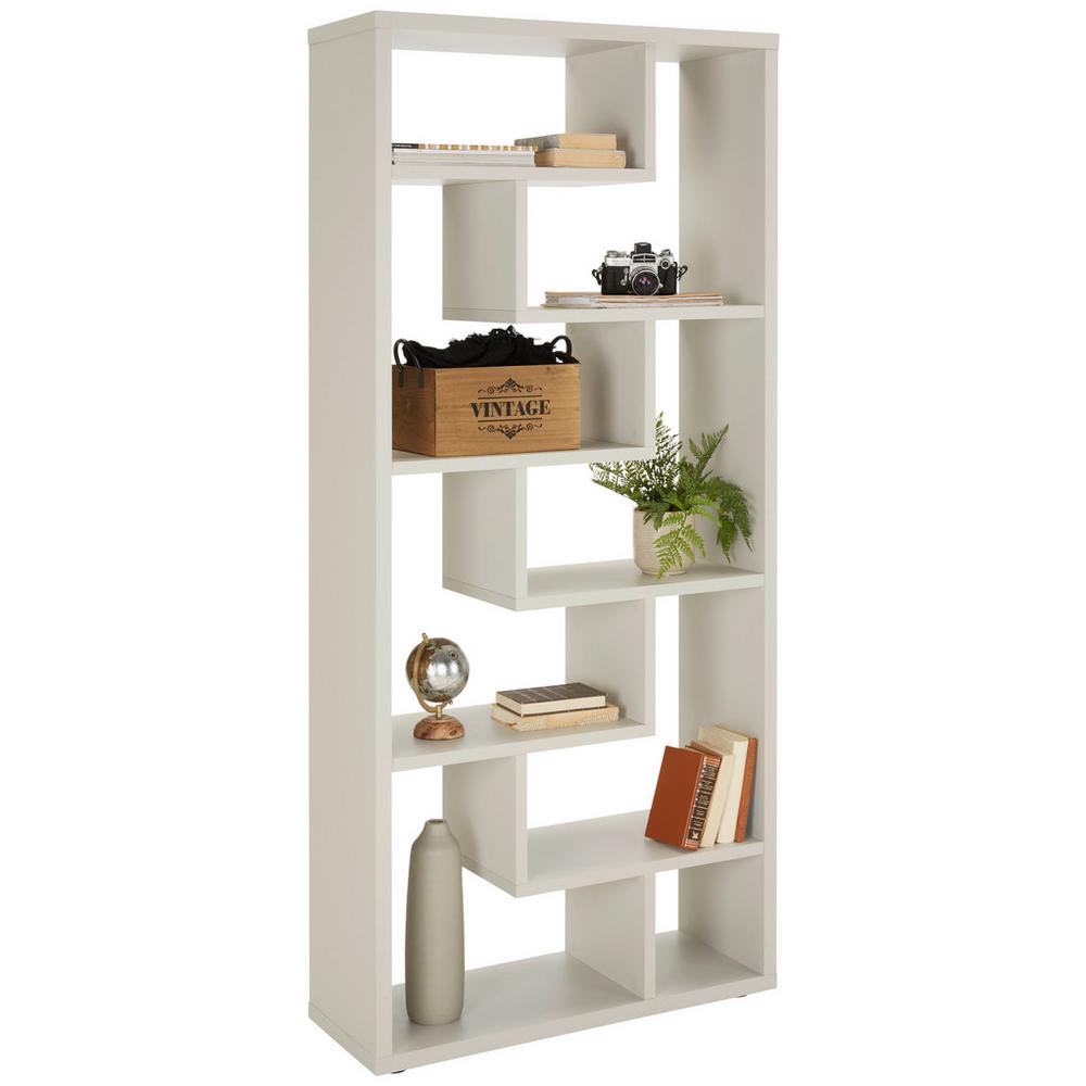 Vysoká deliaca stena Bounty, sivá, sivá, 199 cm, 90 cm