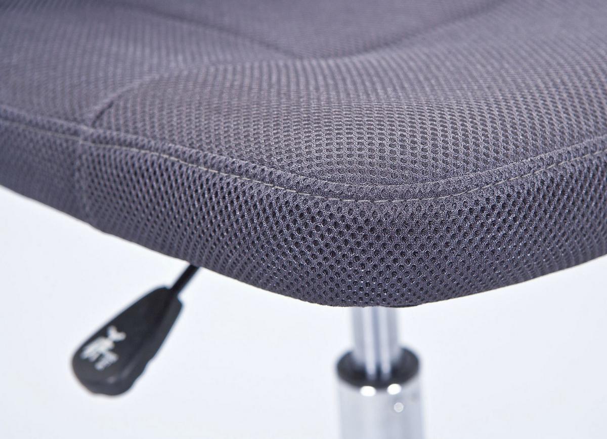 Jugenddrehstuhl Bonnie Grau - Chromfarben/Grau, MODERN, Kunststoff/Textil (43/88/56cm) - MID.YOU