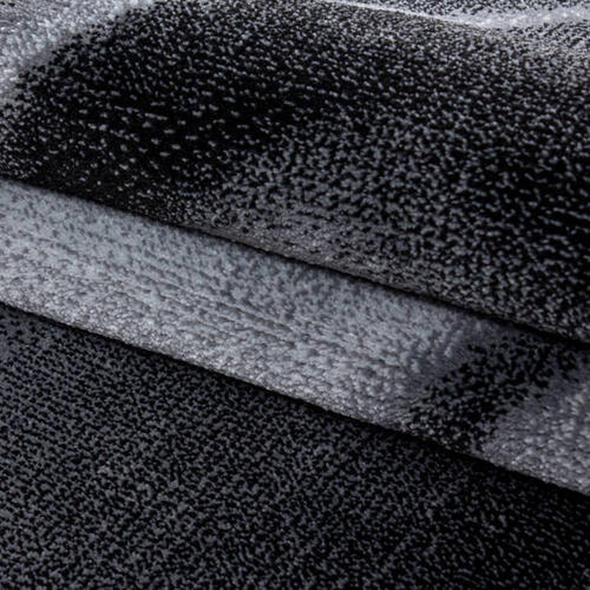 Flachwebteppich Parma - Schwarz, Design, Textil (140/200cm) - Novel