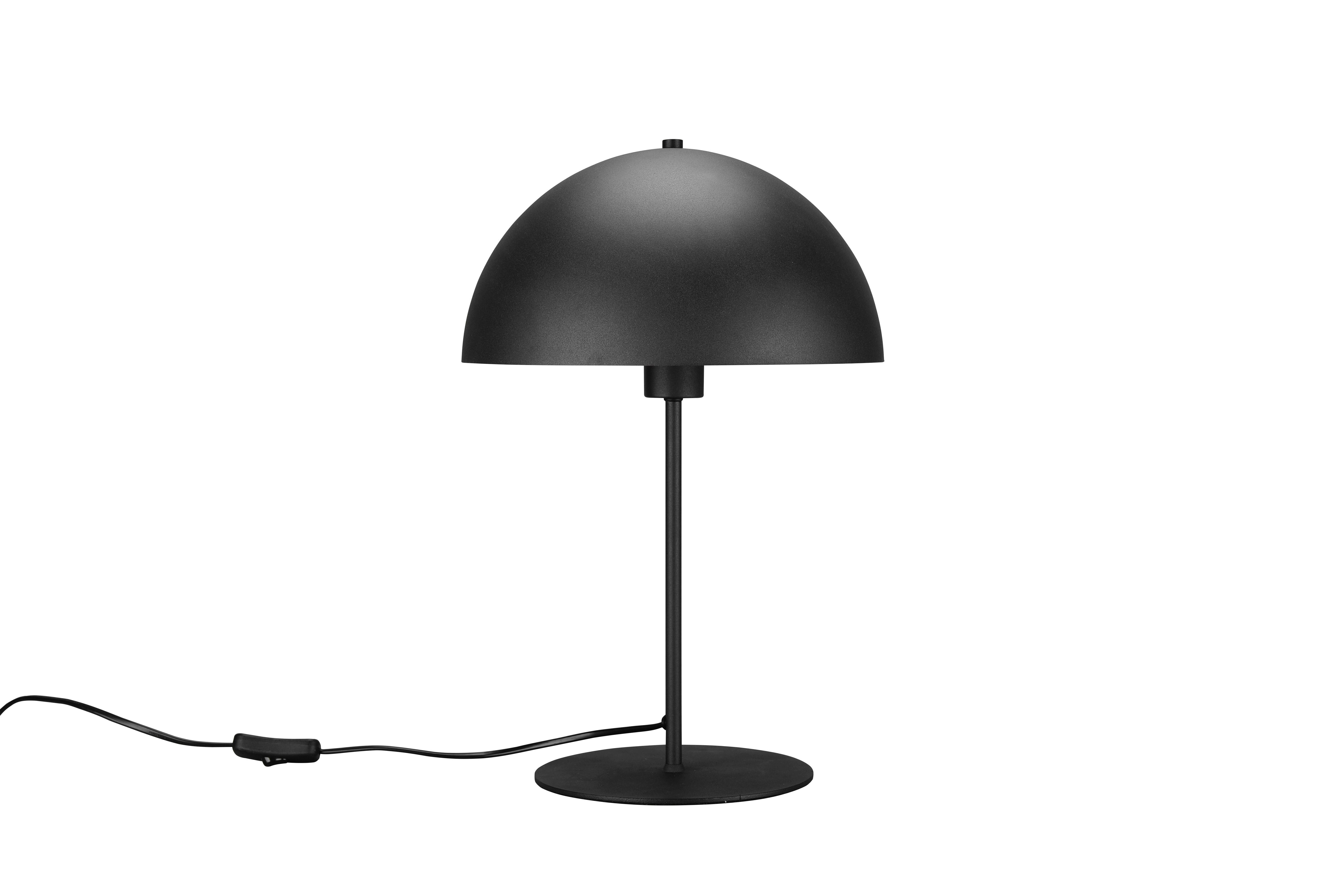 Tischleuchte 506290132 Nola - Schwarz, KONVENTIONELL, Metall (30/45cm) - Trio Leuchten