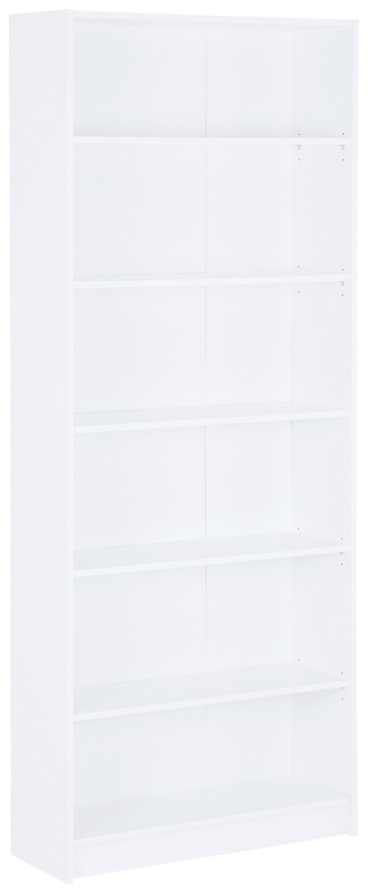 Regal Dali B: 80cm Weiß - Weiß, MODERN, Holzwerkstoff (80/202/28cm)