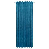 Készfüggöny Kb. 135/245cm - olajkék, Romantik / Landhaus, textil (135/245cm) - James Wood