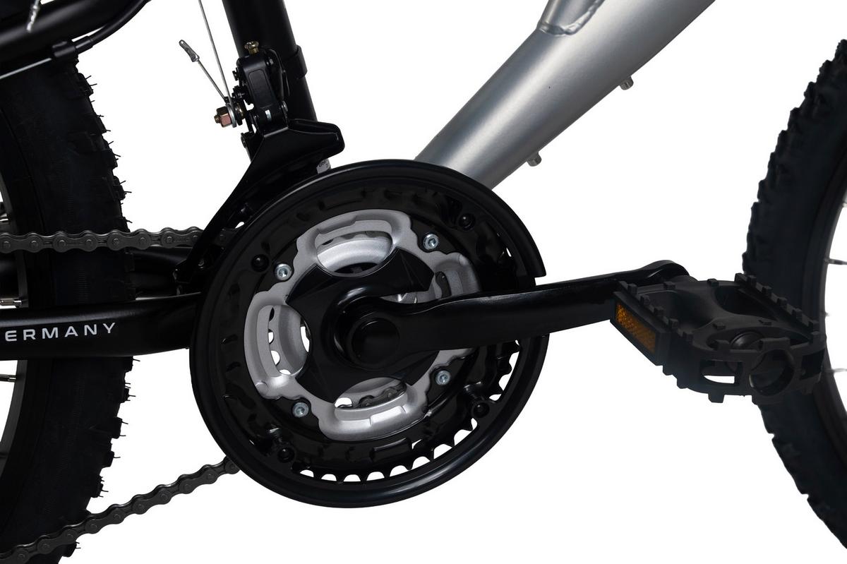 WYLD Kinder Moutainbike Fully grau - Grau, MODERN, Metall (25cm)