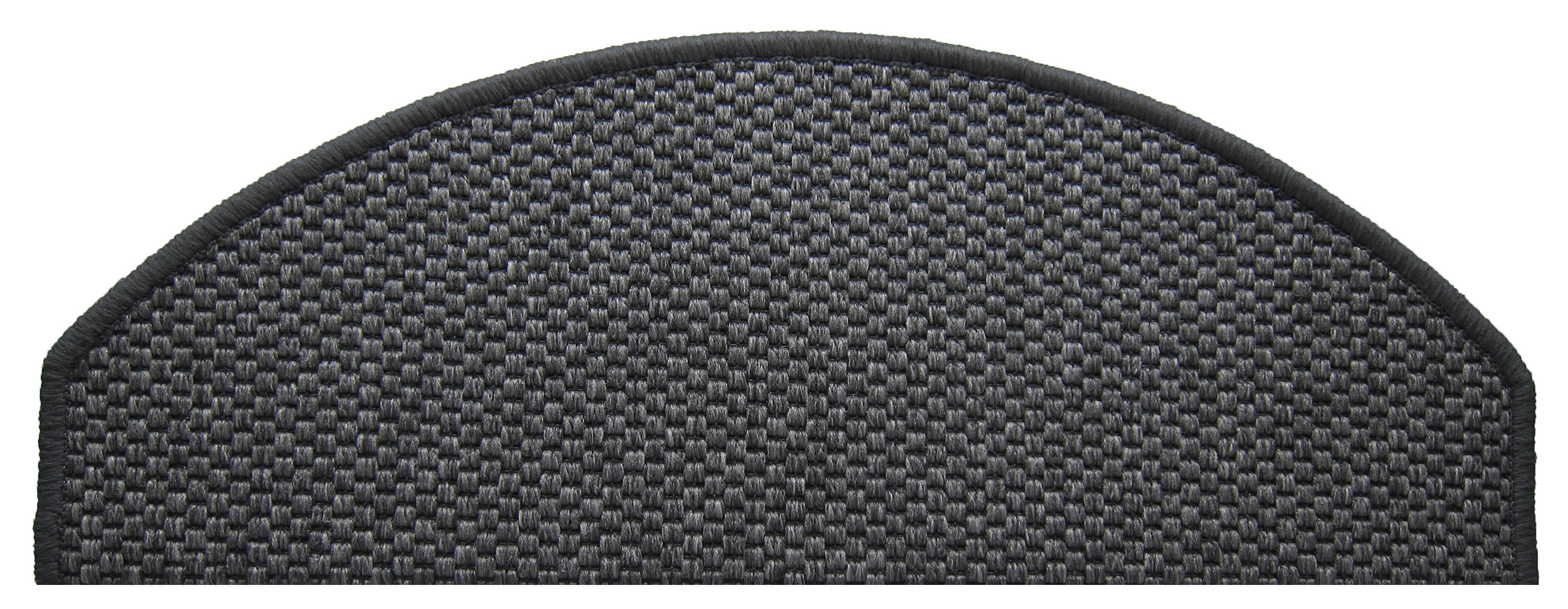 Lépcsőszőnyeg Andrea - antracit, Basics, műanyag (28/65cm) - Ondega