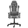 Herní židle PRINCE -EXKLUSIV- - šedá/bílá, Moderní, textil/plast (70/126/70cm) - Dxracer