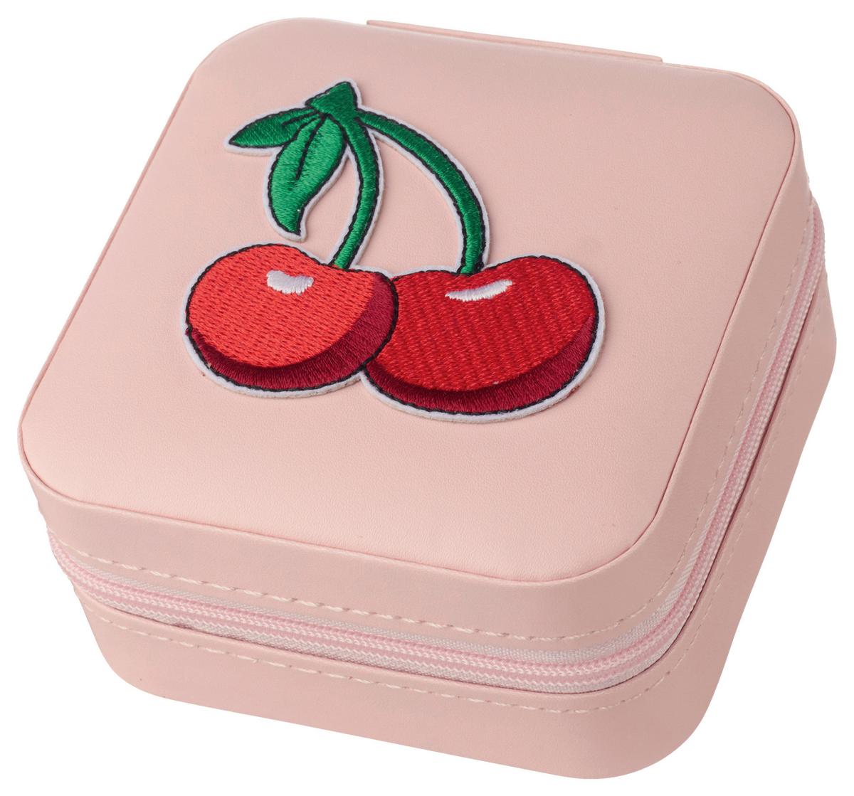 Šperkovnice NAOMI -KMA- - vícebarevná, textil/papír (9,5/5/9,5cm) - Mömax