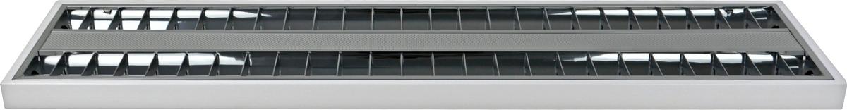 LED-Deckenleuchte L: 124,5 cm, mit Farbtemperaturwechsler - Weiß, Basics, Metall (124,5/31,2/4cm)
