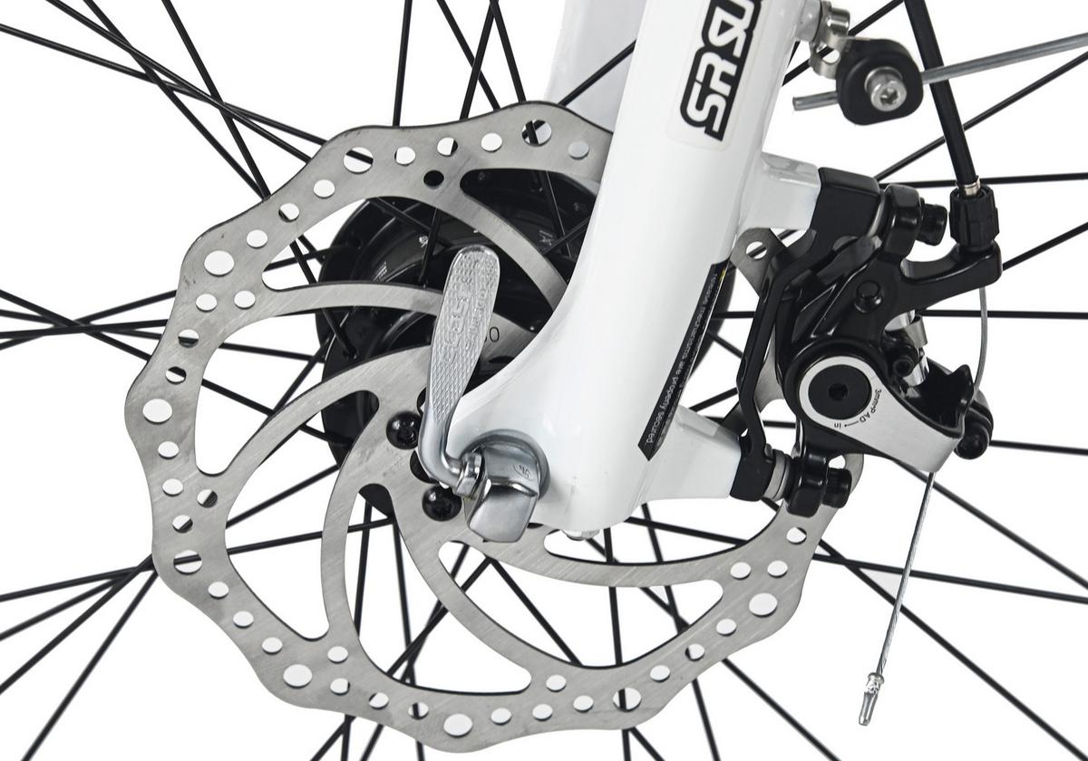 Trekkingrad Damen 28 Zoll - Weiß, Basics, Metall (25/140/60cm)