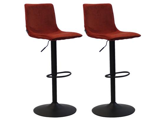 Barhocker-Set Frenkie B: 42,5 cm Kupfer - Schwarz/Kupferfarben, LIFESTYLE, Textil/Metall (42,5/111/42cm) - Livetastic Barhocker-Set Frenkie B: 42,5 cm Kupfer - Schwarz/Kupferfarben, LIFESTYLE, Textil/Metall (42,5/111/42cm) - Livetastic