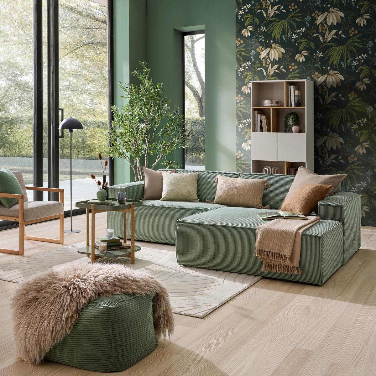 Květináč ELLA - světle modrá, kov (13/24cm) - Mömax