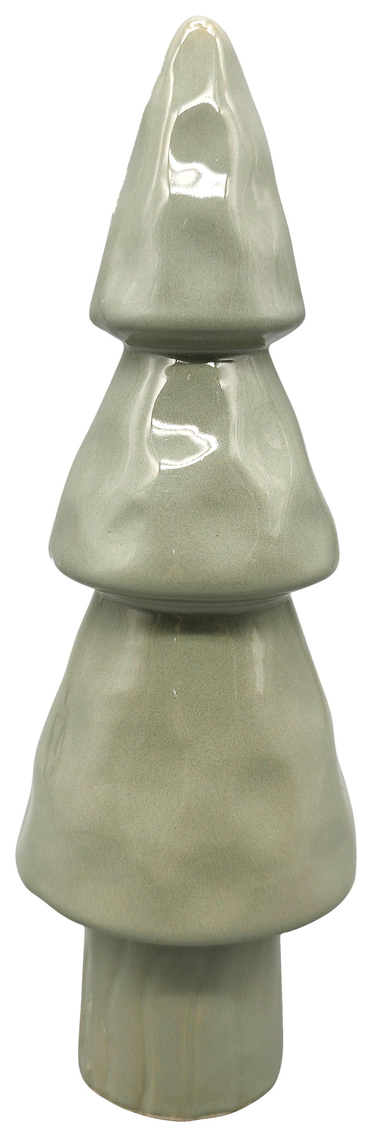 Dekorační stromek MARIE - zelená, Konvenční, keramika (6,5/20cm) - Mömax