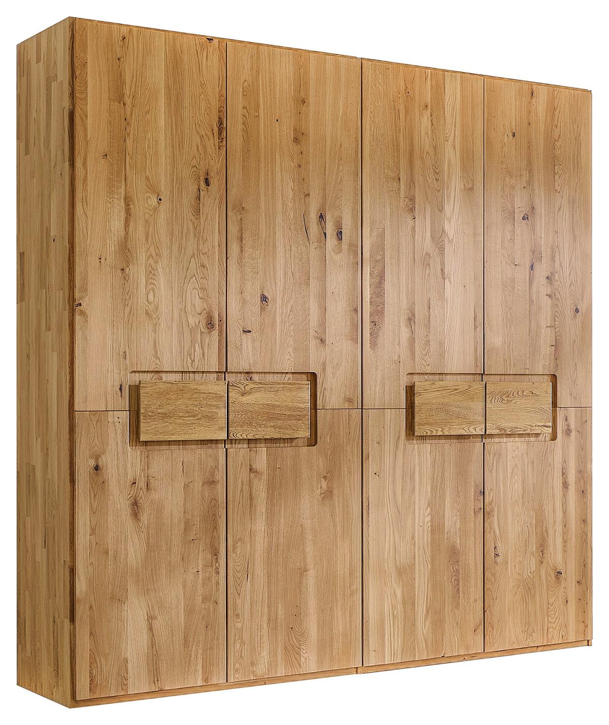 Drehtürenschrank Emilia, Eichefarben B: 202 Cm - Wildeiche/Eichefarben, MODERN, Holz (202/223/62cm) - MID.YOU