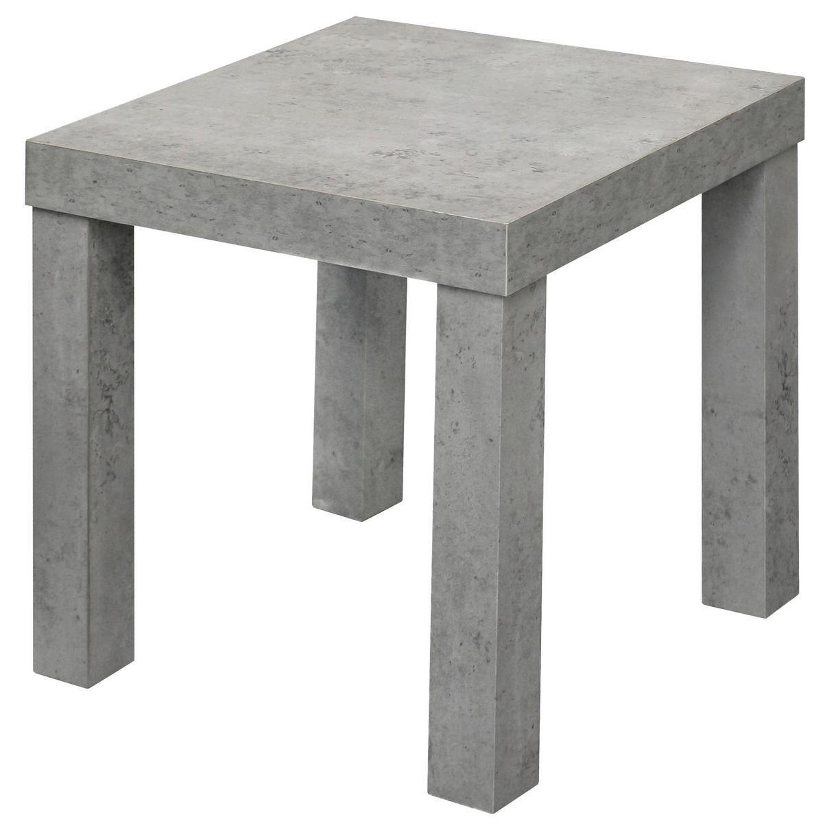 Kisasztal Normen - szürke, Modern, faalapú anyag (39/40/39cm)