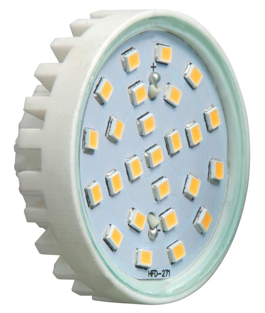 LED-Leuchtmittel Economic - Weiß, MODERN, Kunststoff (4,5/3cm)
