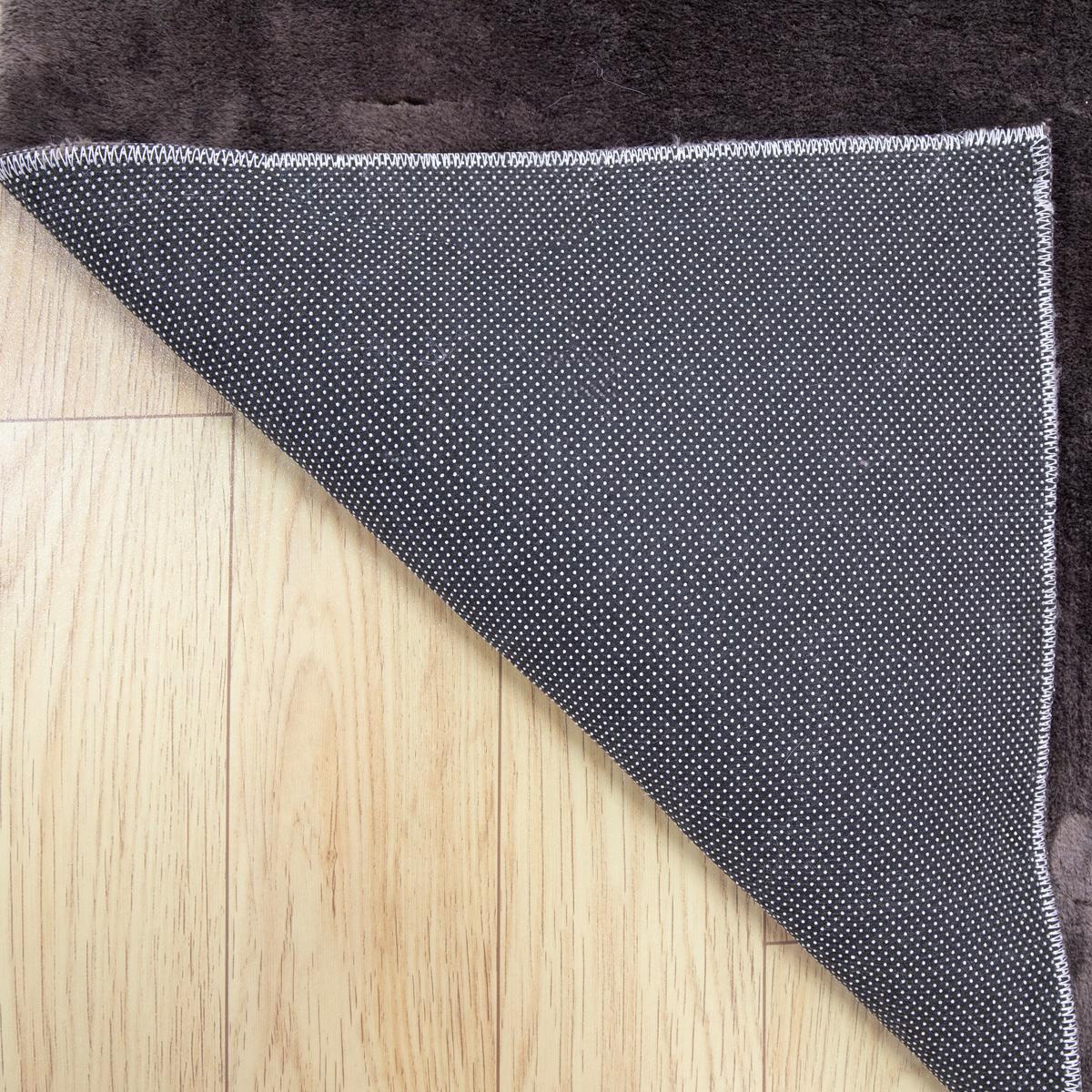 UMELÁ KOŽUŠINA ALESSANDRA BROWN - hnedá, Konventionell, textil (120/160cm) - Mömax