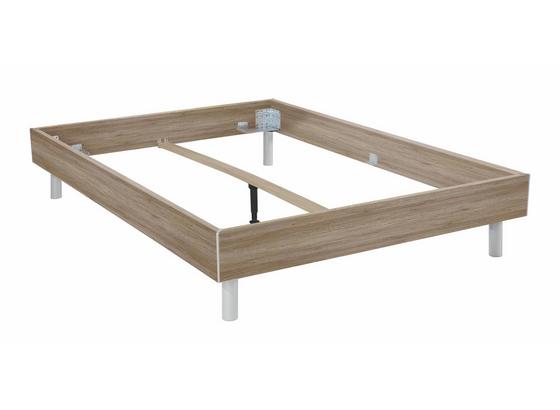 Futónová Posteľ Belia - farby dubu, Konvenčný, drevo (160/200cm) Futónová Posteľ Belia - farby dubu, Konvenčný, drevo (160/200cm)
