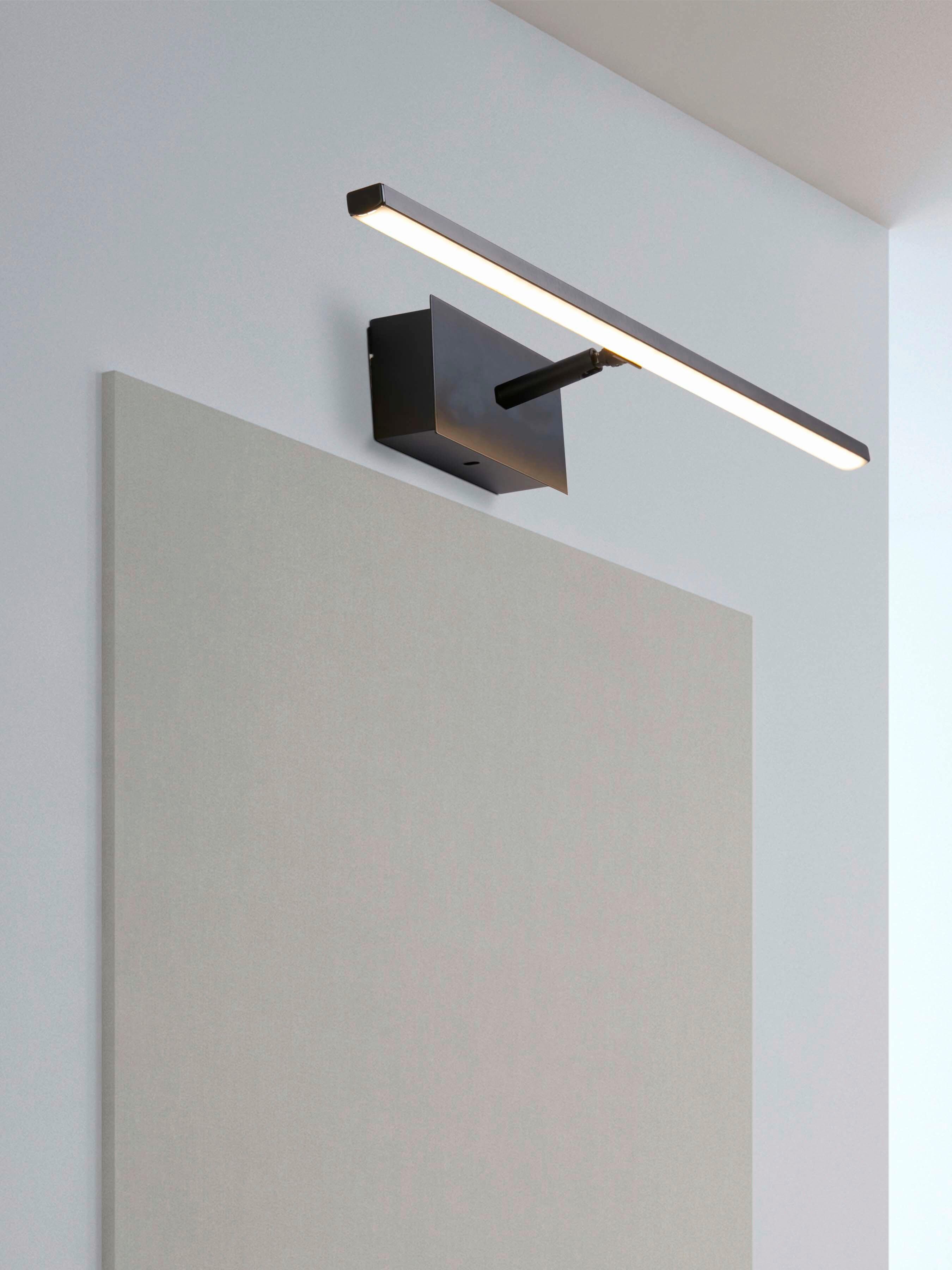 Badezimmer-Wandleuchte 68241-41bk Amalfi - Chromfarben, Basics, Glas/Metall (41/8/10cm)