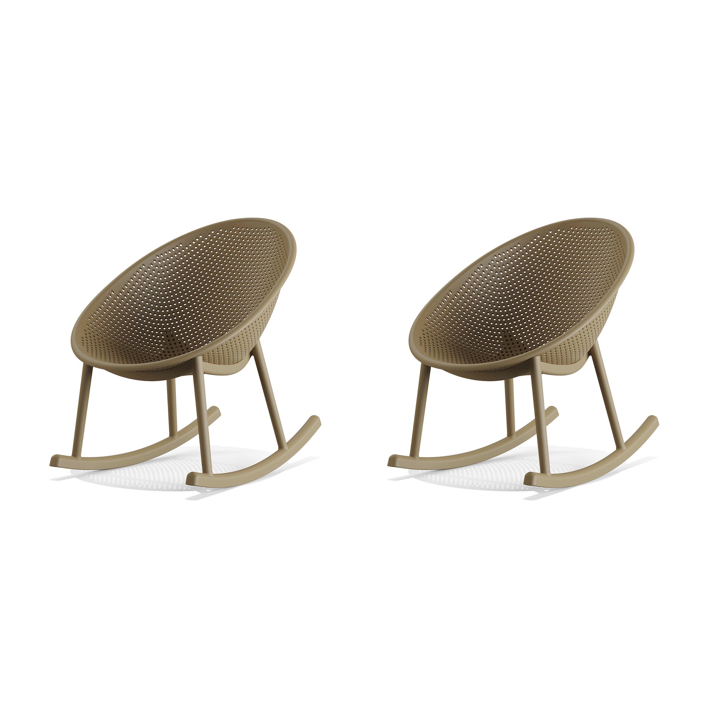 GARTENSCHAUKELSTUHL 2X QOSY – OUTDOOR-SCHAUKELSTUH