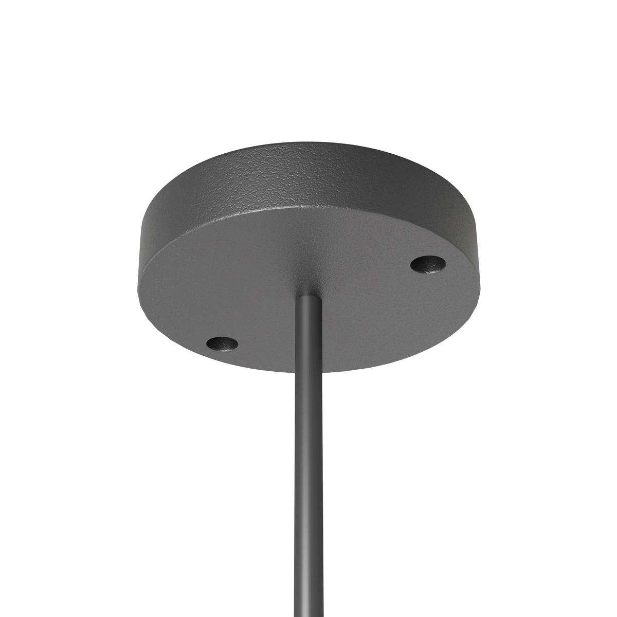 Außenleuchte Erda - Schwarz/Weiß, Basics, Kunststoff/Metall (30/36cm) - MAYTONI