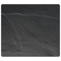 Herdabdeckplatte Schiefer - Schwarz, Basics, Glas (56/50/1,4cm) - Kesper