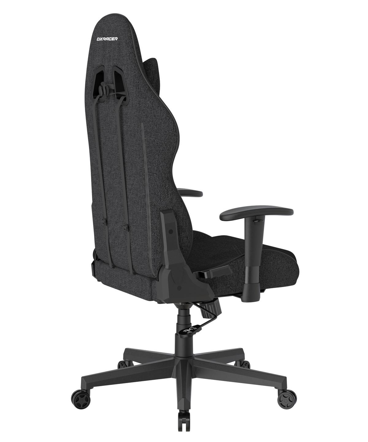 Gamingstuhl Prince Schwarz B: 70cm - Schwarz/Weiß, KONVENTIONELL, Kunststoff/Textil (70/132/70cm) - Dxracer