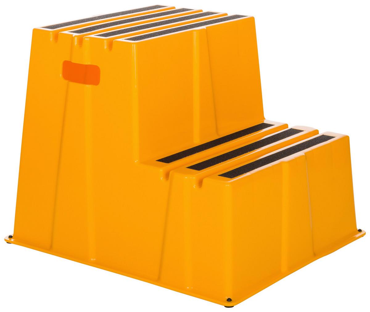 Tritthocker Tio-E2 - Gelb, Basics, Kunststoff (57/51/65cm) - MID.YOU