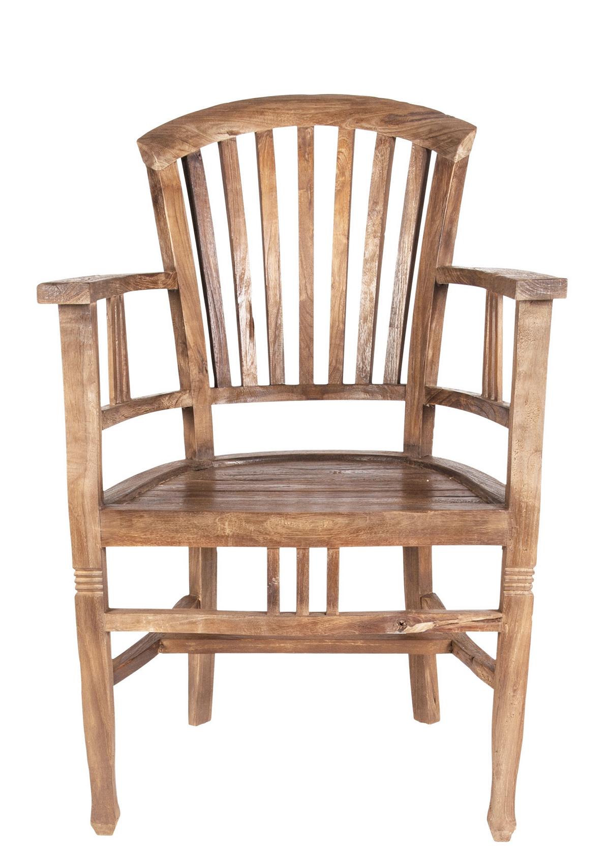 ARMLEHNSTUHL Naturfarben B: 55cm - Naturfarben, MODERN, Holz (55/95/55cm) - MID.YOU
