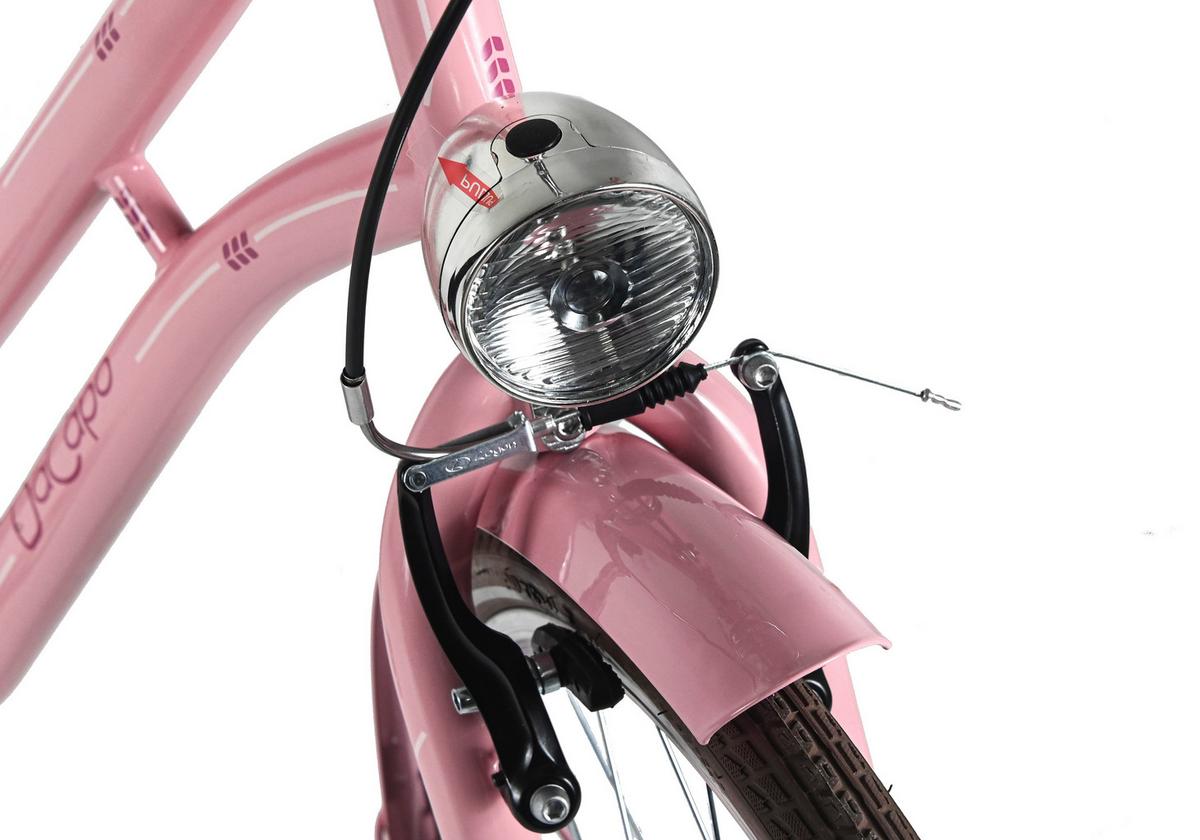 Damenrad Rosa - Pink, LIFESTYLE, Metall (25/140/60cm)