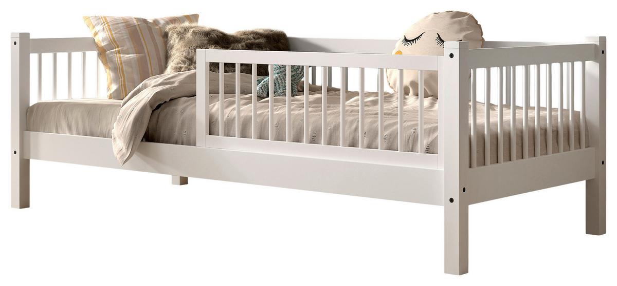 BETT Forrest Weiß 90x200cm - Weiß, MODERN, Holz (90/200cm) - Vipack