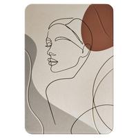 AKUSTICKÝ PANEL MILLA - hnedá/béžová, textil (60/90cm) - Premium Living