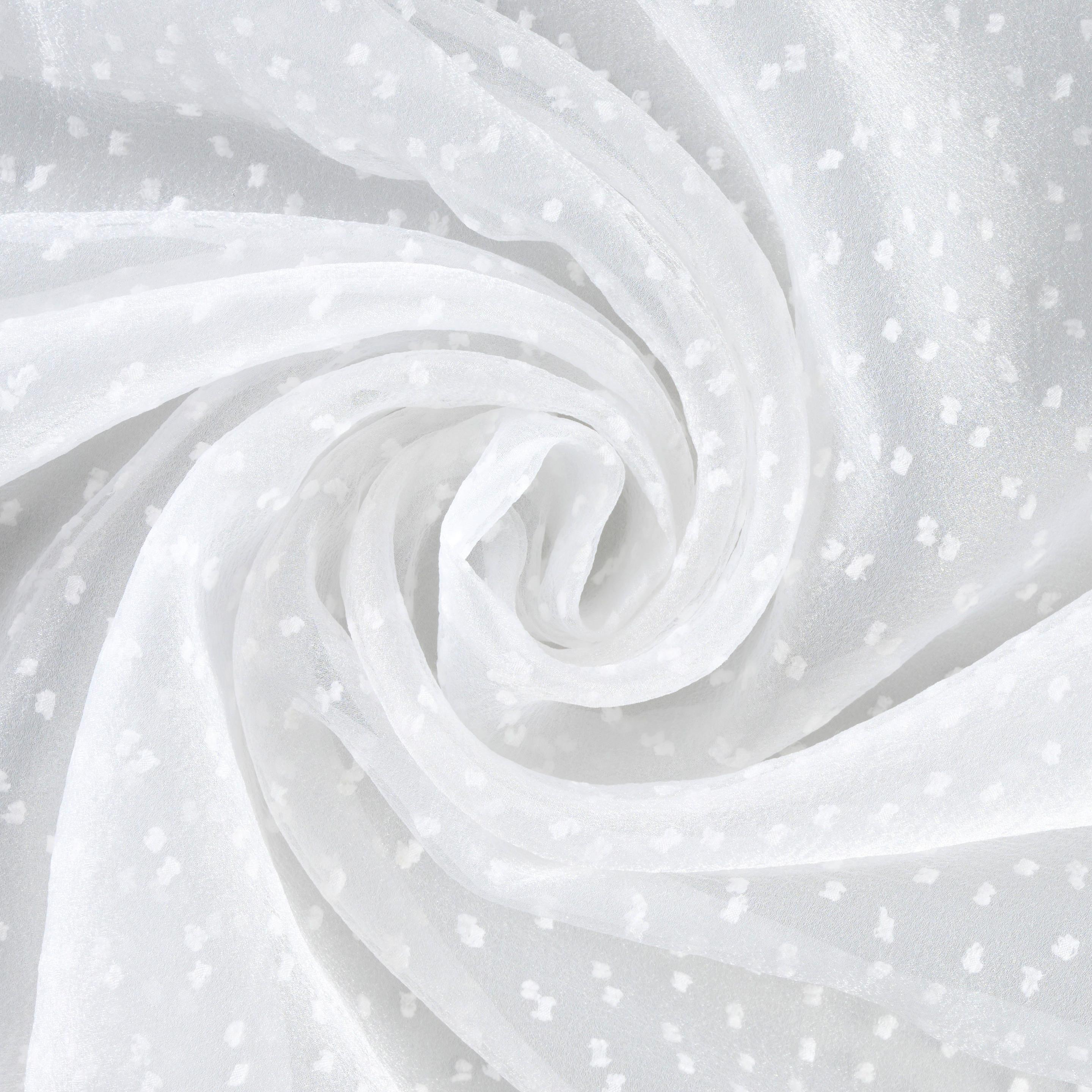 HOTOVÝ ZÁVĚS MILA - bílá, Konvenční, textil (135/245cm) - Based