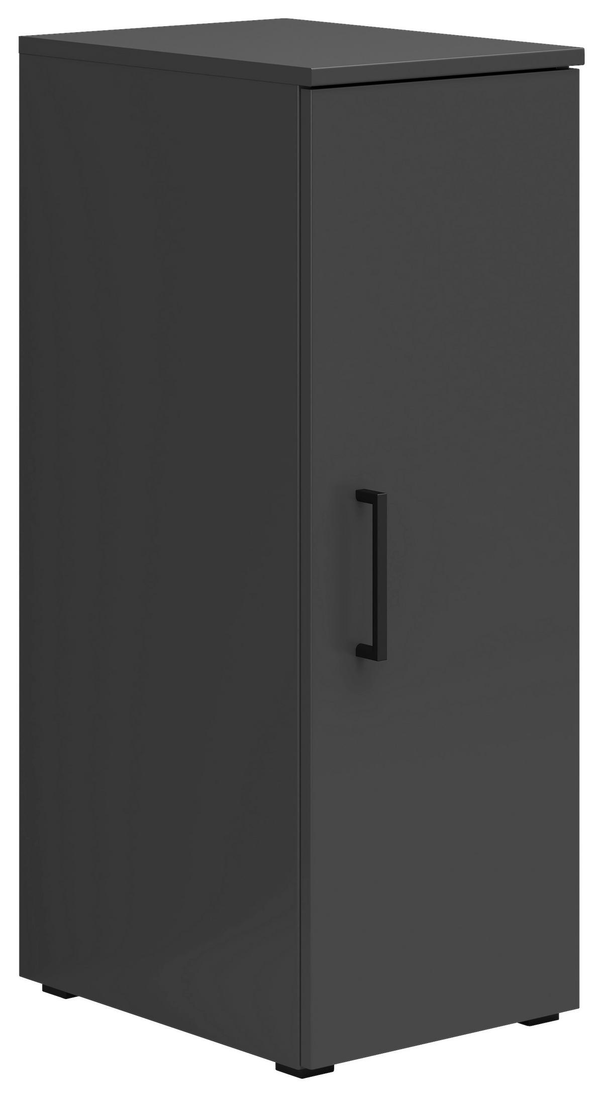 Szekrény Multistauraum - grafitszürke, Modern, faalapú anyag (30/83/40cm) - Carryhome