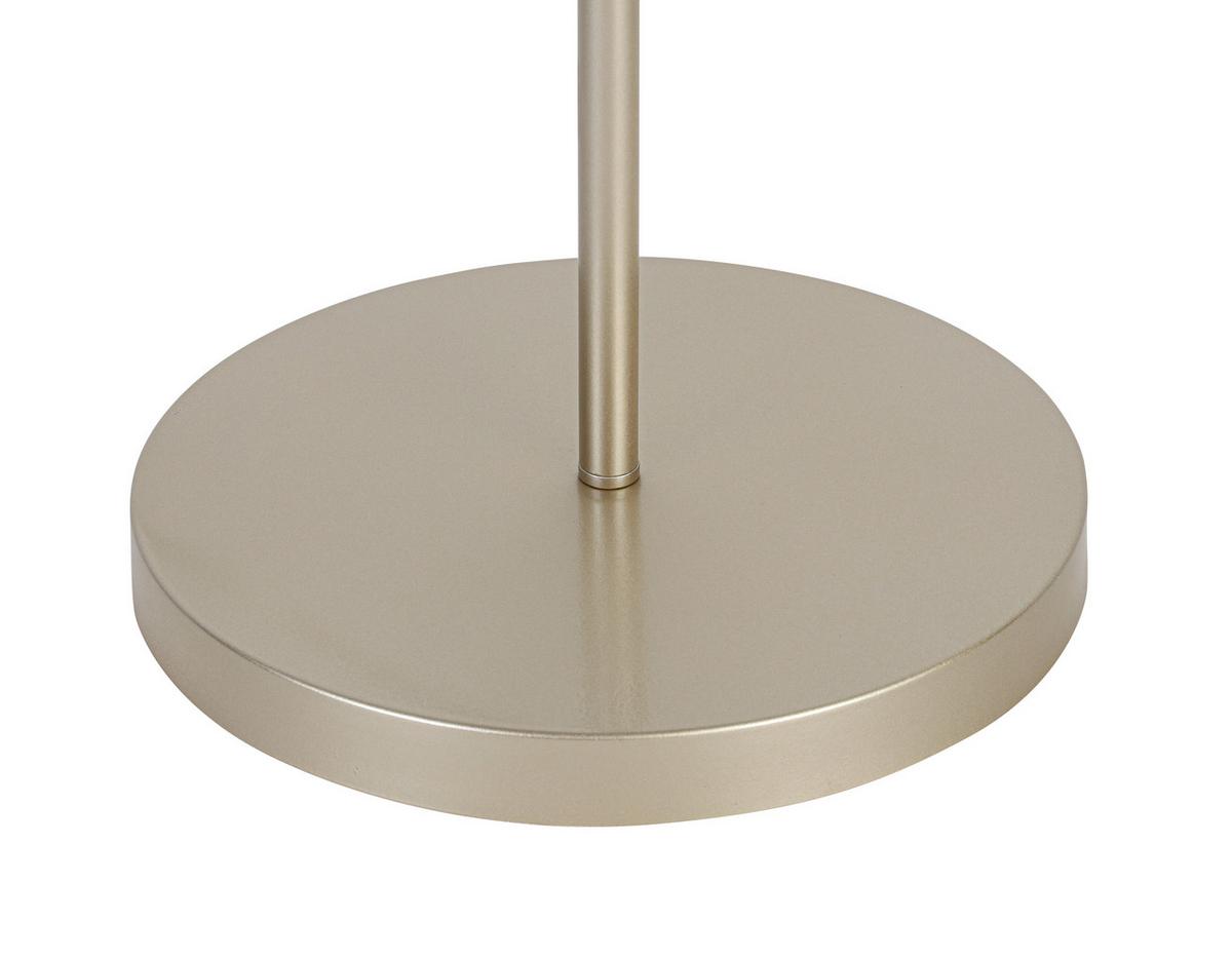 STOJACÍ LAMPA STAB - jantarové barvy/průhledné, Moderní, kov/plast (25l)